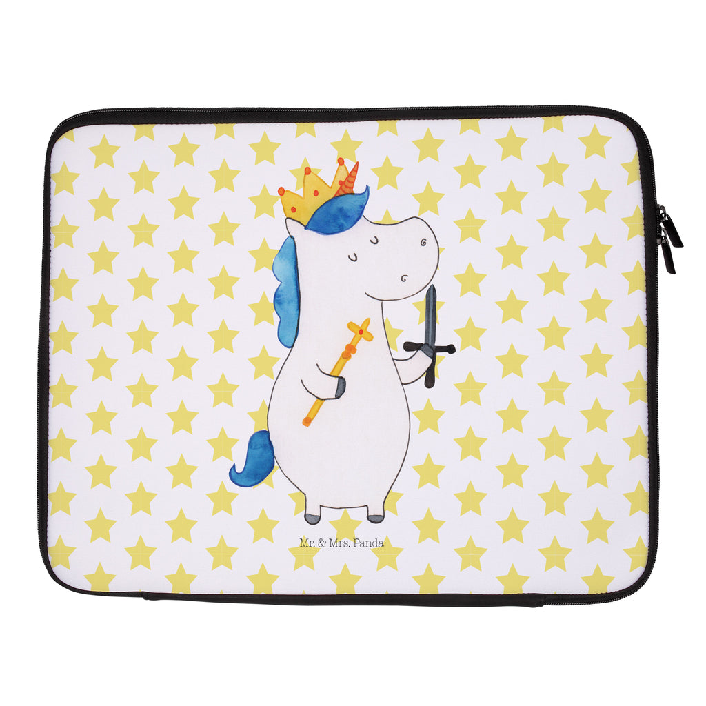 Notebook Tasche Einhorn König mit Schwert Notebook Tasche, Laptop, Computertasche, Tasche, Notebook-Tasche, Notebook-Reisehülle, Notebook Schutz, Einhorn, Einhörner, Einhorn Deko, Pegasus, Unicorn, König, Ritter, Mittelalter