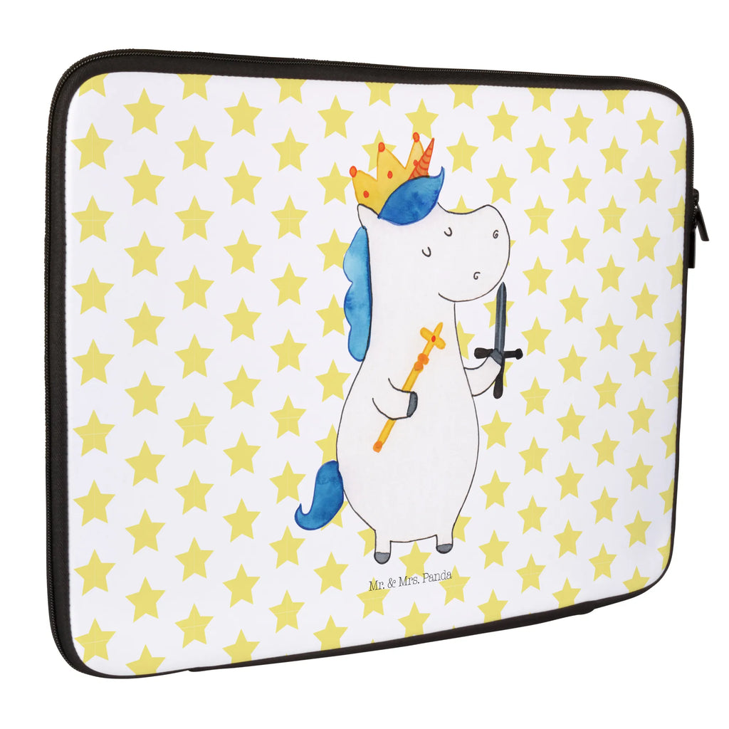 Notebook Tasche Einhorn König mit Schwert Notebook Tasche, Laptop, Computertasche, Tasche, Notebook-Tasche, Notebook-Reisehülle, Notebook Schutz, Einhorn, Einhörner, Einhorn Deko, Pegasus, Unicorn, König, Ritter, Mittelalter