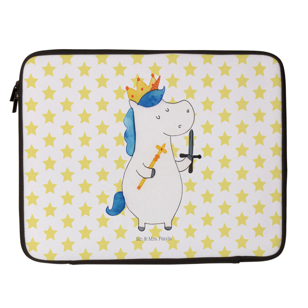 Notebook Tasche Einhorn König mit Schwert Notebook Tasche, Laptop, Computertasche, Tasche, Notebook-Tasche, Notebook-Reisehülle, Notebook Schutz, Einhorn, Einhörner, Einhorn Deko, Pegasus, Unicorn, König, Ritter, Mittelalter