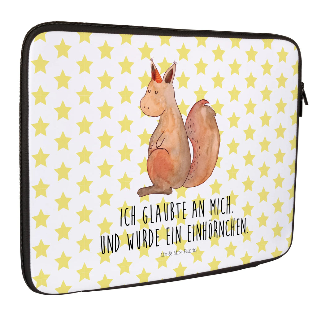 Notebook Tasche Einhorn Glauben Notebook Tasche, Laptop, Computertasche, Tasche, Notebook-Tasche, Notebook-Reisehülle, Notebook Schutz, Einhorn, Einhörner, Einhorn Deko, Pegasus, Unicorn, Einhörnchen, Eichhörnchen, Eichhorn