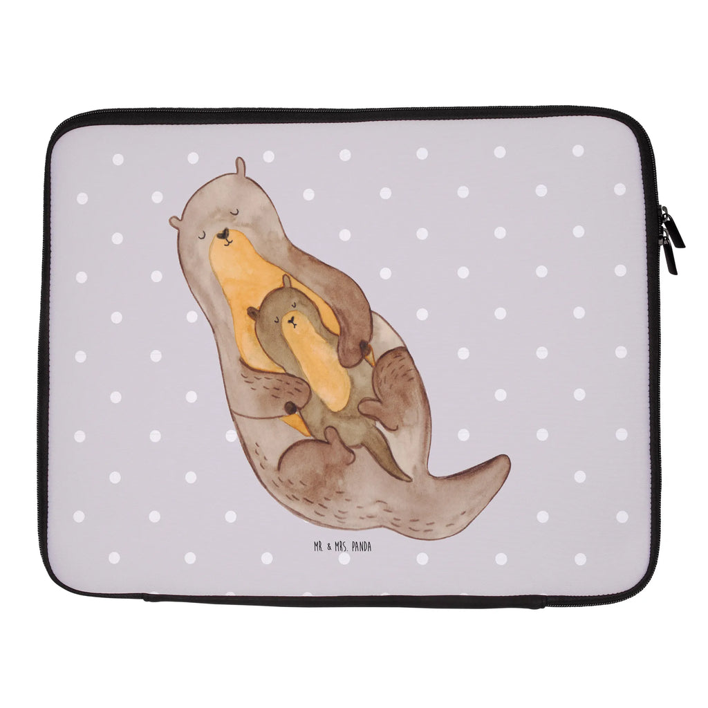 Notebook Tasche Otter Kind Notebook Tasche, Laptop, Computertasche, Tasche, Notebook-Tasche, Notebook-Reisehülle, Notebook Schutz, Otter, Fischotter, Seeotter, Otter Seeotter See Otter