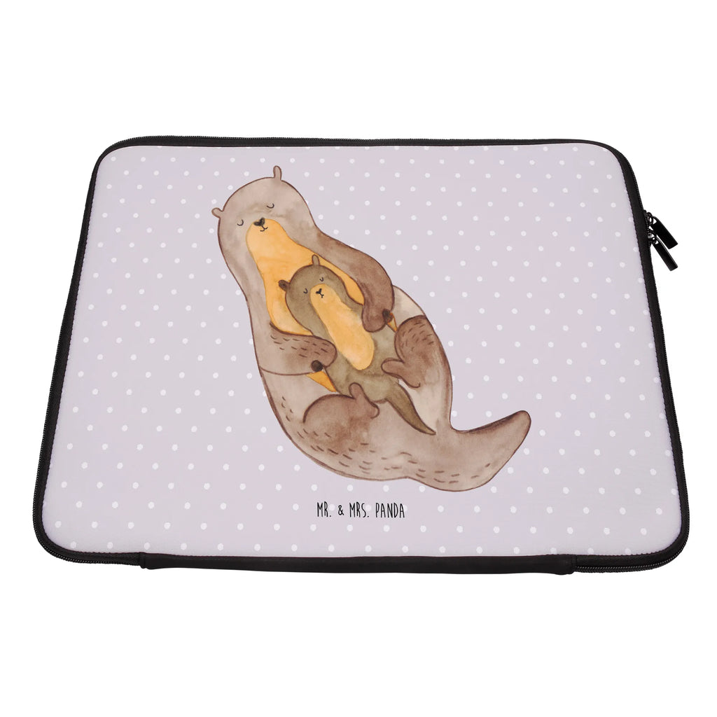 Notebook Tasche Otter Kind Notebook Tasche, Laptop, Computertasche, Tasche, Notebook-Tasche, Notebook-Reisehülle, Notebook Schutz, Otter, Fischotter, Seeotter, Otter Seeotter See Otter