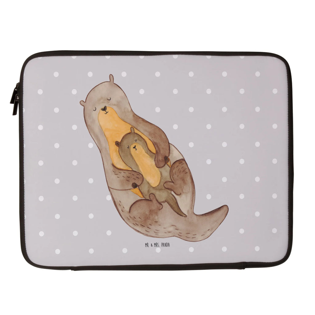 Notebook Tasche Otter Kind Notebook Tasche, Laptop, Computertasche, Tasche, Notebook-Tasche, Notebook-Reisehülle, Notebook Schutz, Otter, Fischotter, Seeotter, Otter Seeotter See Otter