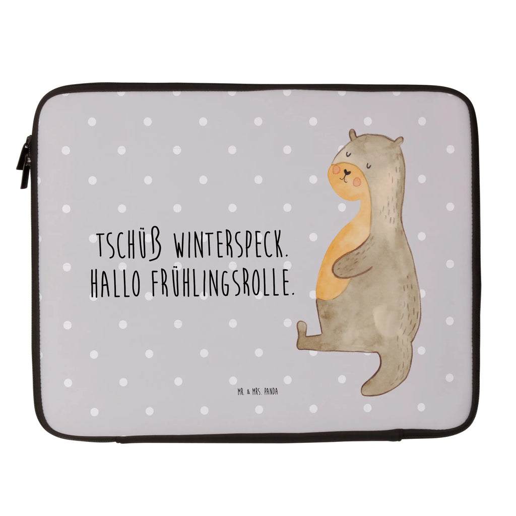 Notebook Tasche Otter Bauch Notebook Tasche, Laptop, Computertasche, Tasche, Notebook-Tasche, Notebook-Reisehülle, Notebook Schutz, Otter, Fischotter, Seeotter, Otter Seeotter See Otter