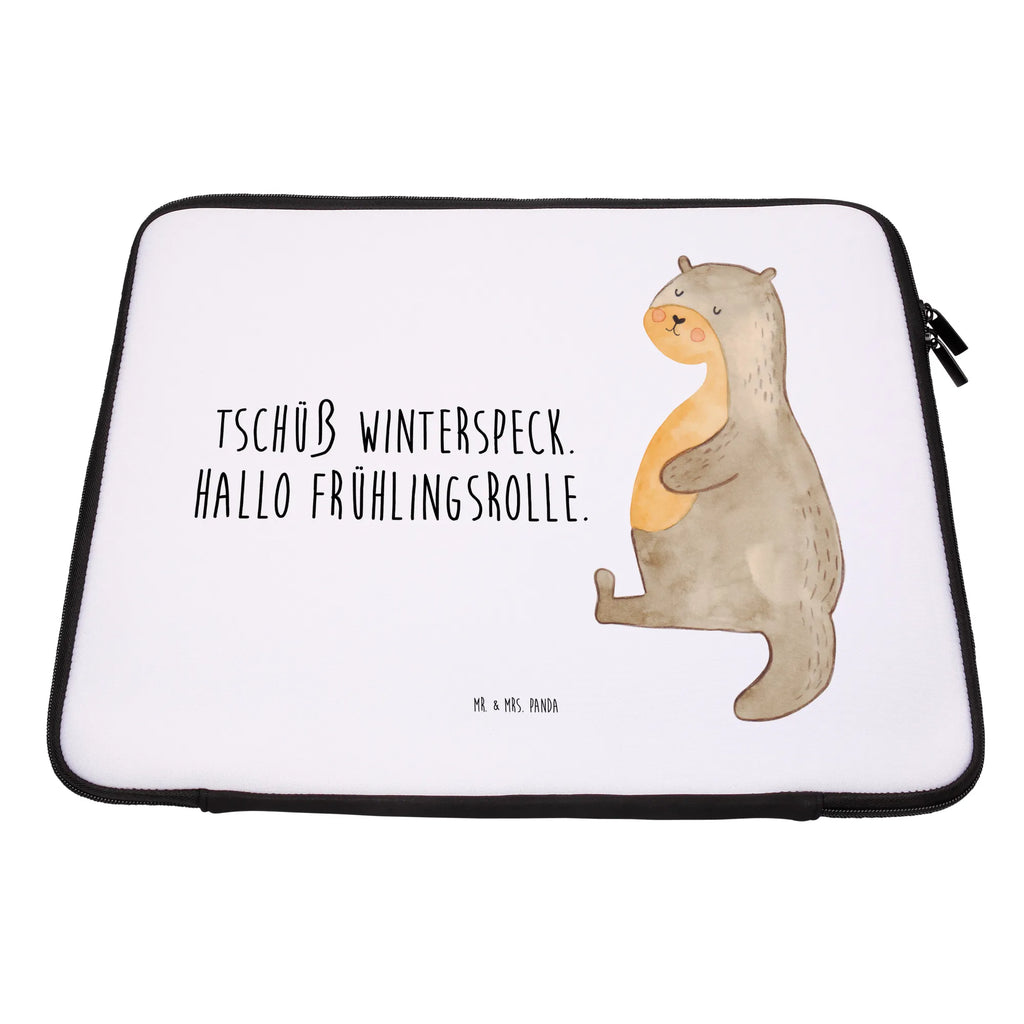 Notebook Tasche Otter Bauch Notebook Tasche, Laptop, Computertasche, Tasche, Notebook-Tasche, Notebook-Reisehülle, Notebook Schutz, Otter, Fischotter, Seeotter, Otter Seeotter See Otter