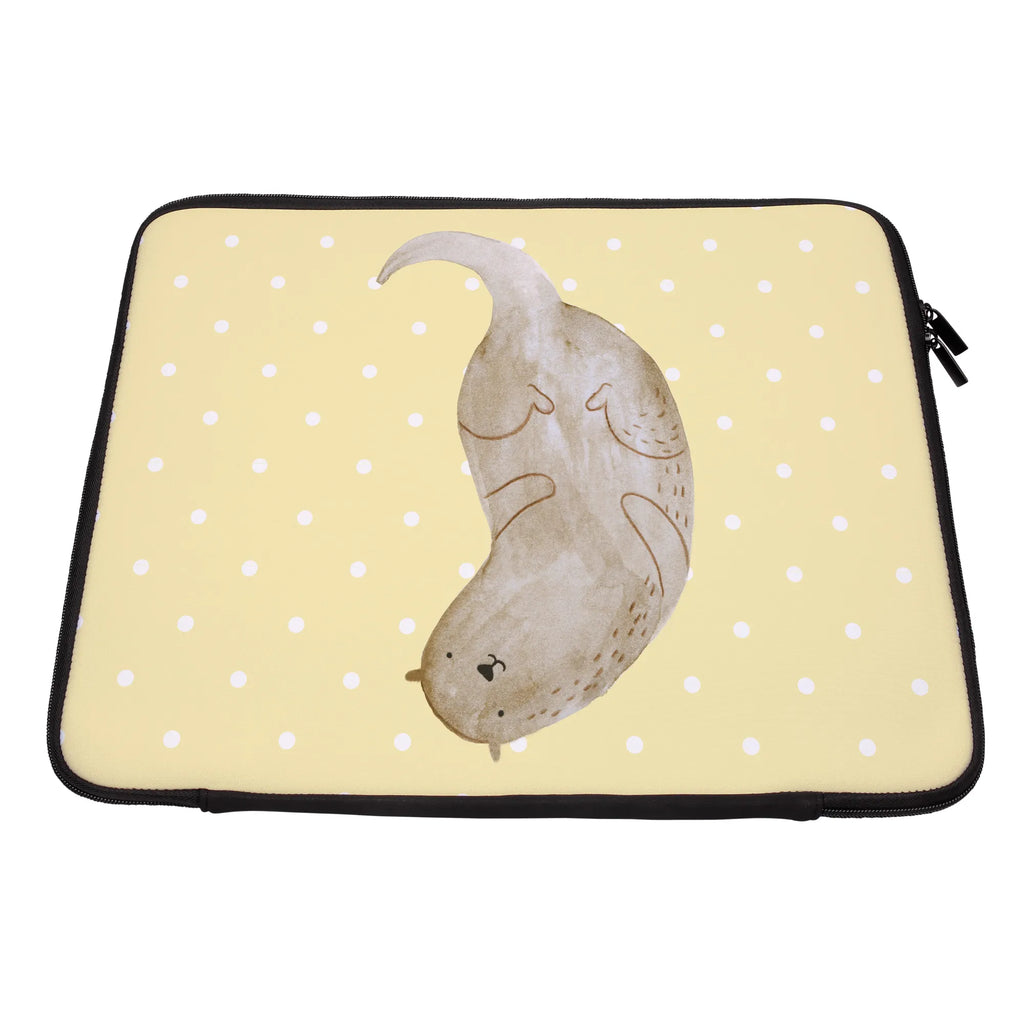 Notebook Tasche Otter Kopfüber Notebook Tasche, Laptop, Computertasche, Tasche, Notebook-Tasche, Notebook-Reisehülle, Notebook Schutz, Otter, Fischotter, Seeotter, Otter Seeotter See Otter