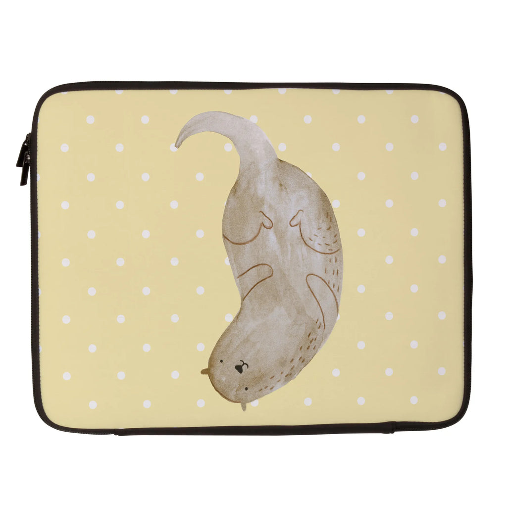 Notebook Tasche Otter Kopfüber Notebook Tasche, Laptop, Computertasche, Tasche, Notebook-Tasche, Notebook-Reisehülle, Notebook Schutz, Otter, Fischotter, Seeotter, Otter Seeotter See Otter