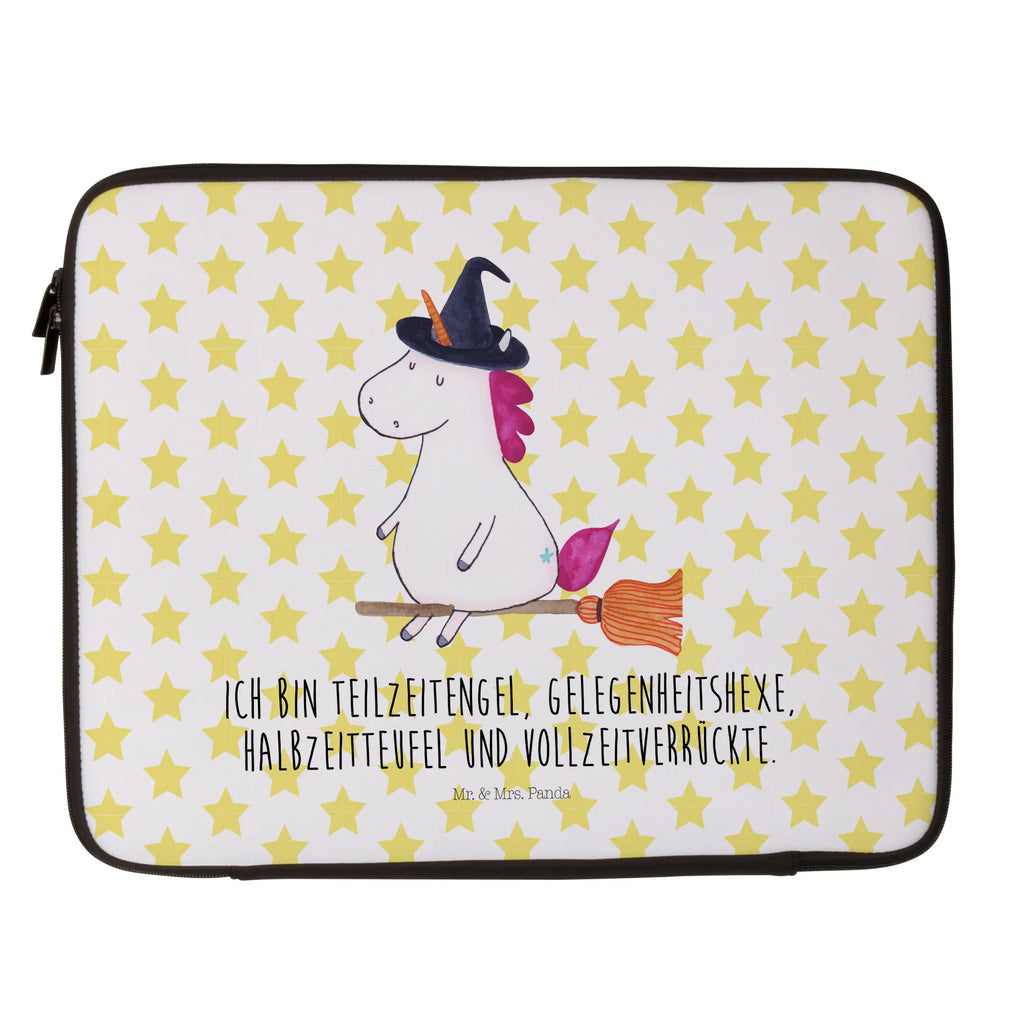 Notebook Tasche Einhorn Hexe Notebook Tasche, Laptop, Computertasche, Tasche, Notebook-Tasche, Notebook-Reisehülle, Notebook Schutz, Einhorn, Einhörner, Einhorn Deko, Pegasus, Unicorn, Frau, Ehefrau, Hexe, Teufel, Engel, Verrückte, Freundin, Leben, Zicke