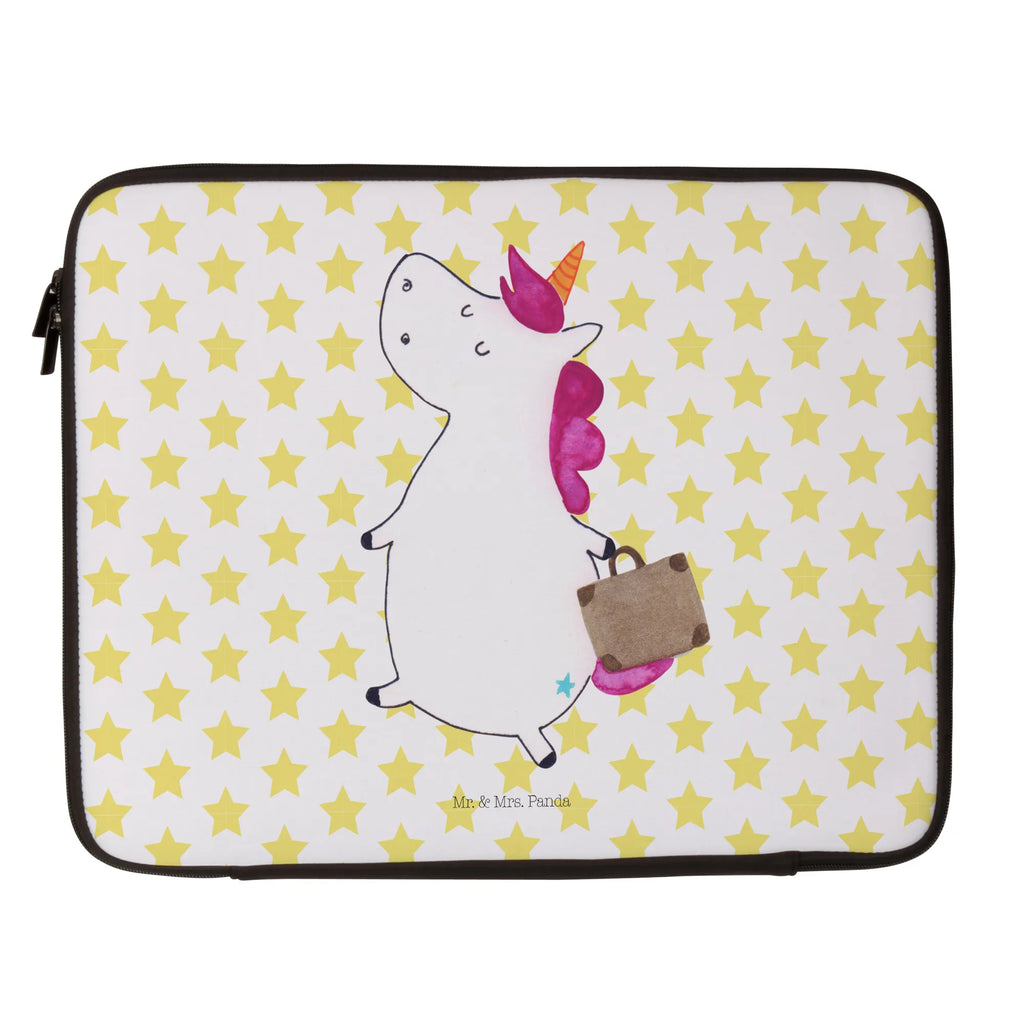 Notebook Tasche Einhorn Koffer Notebook Tasche, Laptop, Computertasche, Tasche, Notebook-Tasche, Notebook-Reisehülle, Notebook Schutz, Einhorn, Einhörner, Einhorn Deko, Pegasus, Unicorn, unicorn, Koffer, Verreisen, Reise, Gepäck, Abenteuer, Erwachsen, Kind, albern, Spaß, lustig, witzig