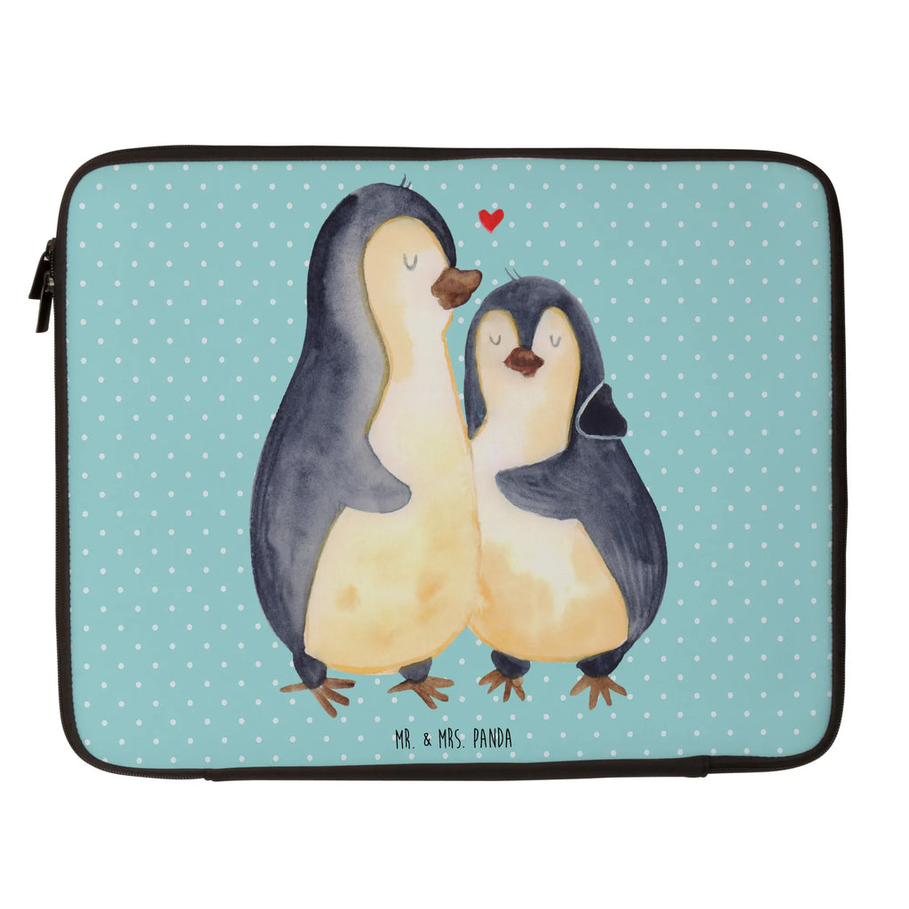 Notebook Tasche Pinguin umarmen Notebook Tasche, Laptop, Computertasche, Tasche, Notebook-Tasche, Notebook-Reisehülle, Notebook Schutz, Pinguin, Liebe, Liebespaar, Liebesbeweis, Liebesgeschenk, Verlobung, Jahrestag, Hochzeitstag, Hochzeit, Hochzeitsgeschenk