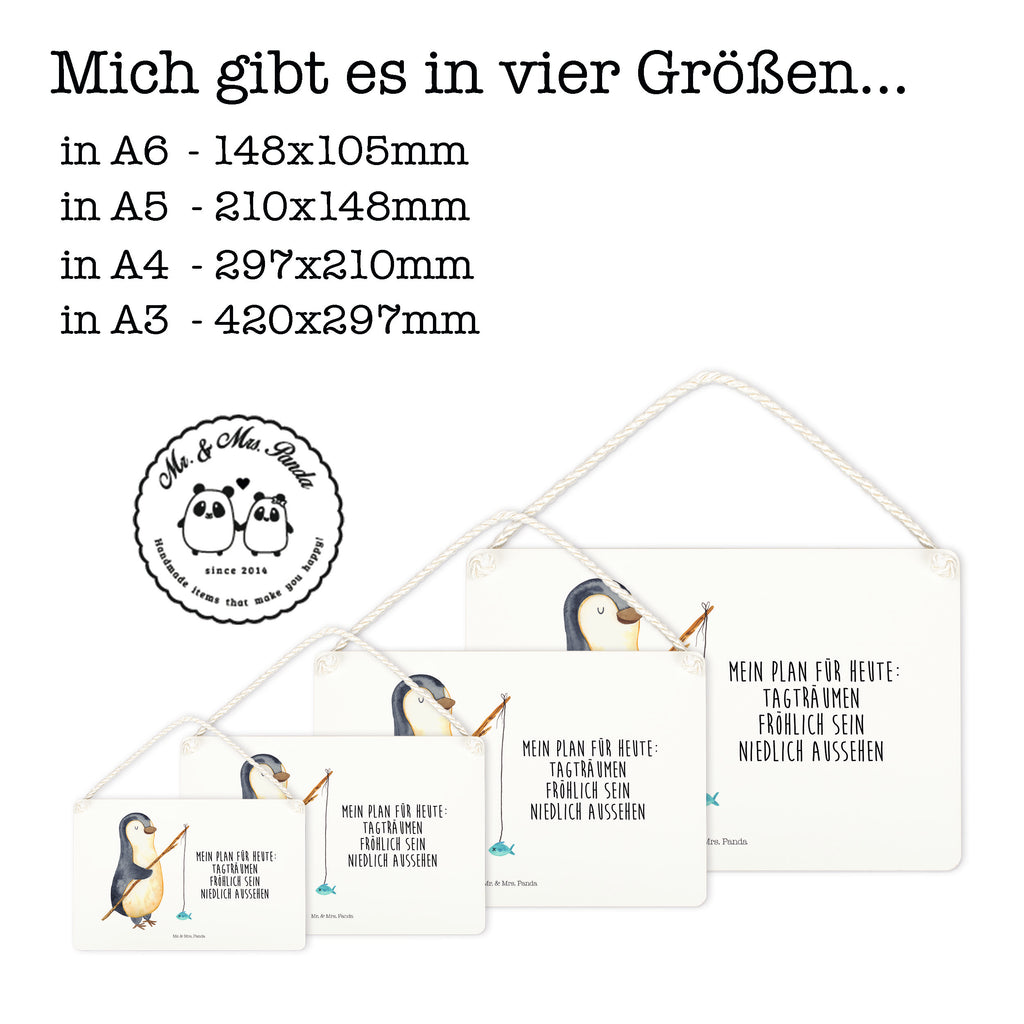 Deko Schild Pinguin Angler Dekoschild, Deko Schild, Schild, Tür Schild, Türschild, Holzschild, Wandschild, Wanddeko, Pinguin, Pinguine, Angeln, Angler, Tagträume, Hobby, Plan, Planer, Tagesplan, Neustart, Motivation, Geschenk, Freundinnen, Geschenkidee, Urlaub, Wochenende