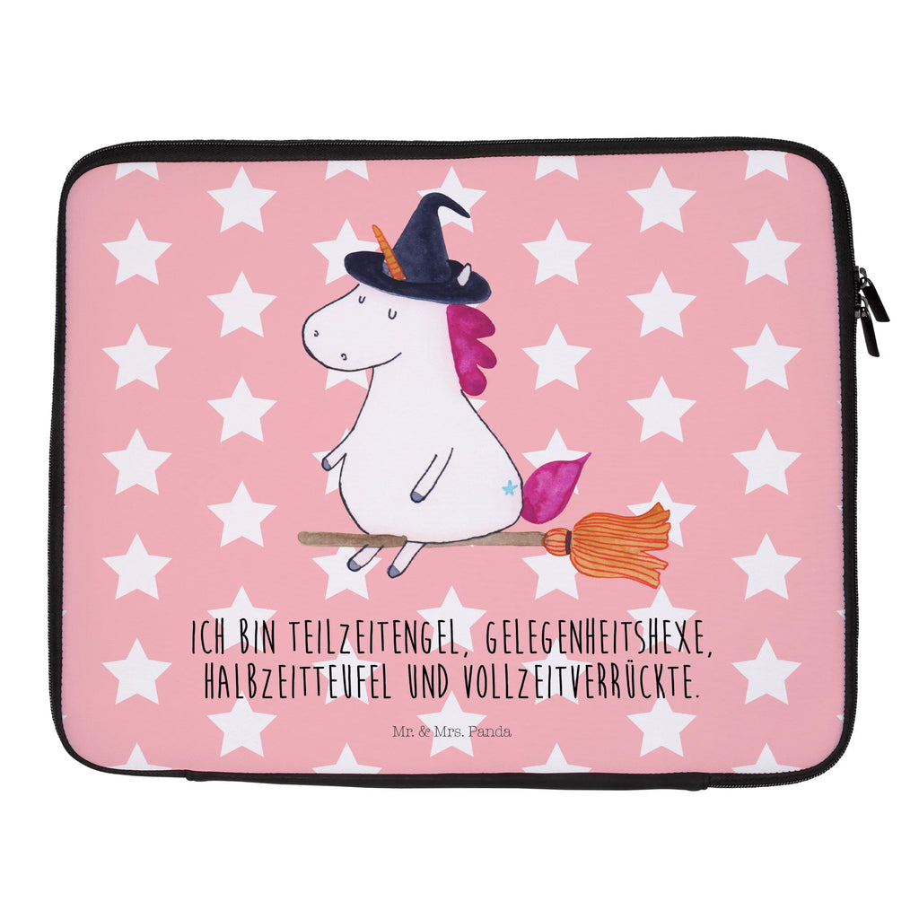 Notebook Tasche Einhorn Hexe Notebook Tasche, Laptop, Computertasche, Tasche, Notebook-Tasche, Notebook-Reisehülle, Notebook Schutz, Einhorn, Einhörner, Einhorn Deko, Pegasus, Unicorn, Frau, Ehefrau, Hexe, Teufel, Engel, Verrückte, Freundin, Leben, Zicke