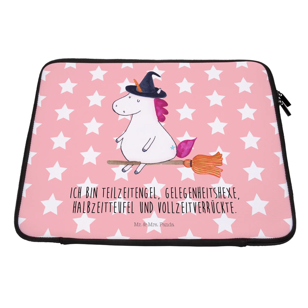 Notebook Tasche Einhorn Hexe Notebook Tasche, Laptop, Computertasche, Tasche, Notebook-Tasche, Notebook-Reisehülle, Notebook Schutz, Einhorn, Einhörner, Einhorn Deko, Pegasus, Unicorn, Frau, Ehefrau, Hexe, Teufel, Engel, Verrückte, Freundin, Leben, Zicke