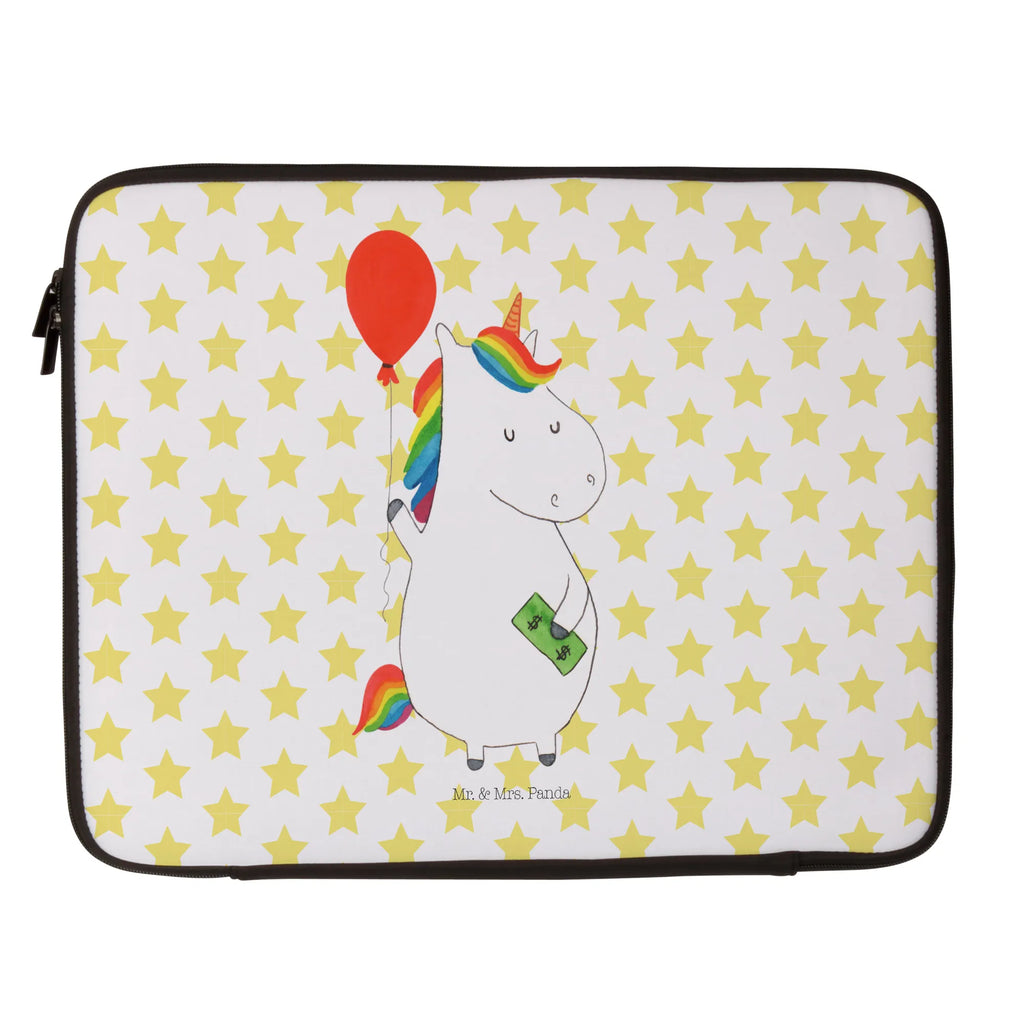 Notebook Tasche Einhorn Luftballon Notebook Tasche, Laptop, Computertasche, Tasche, Notebook-Tasche, Notebook-Reisehülle, Notebook Schutz, Einhorn, Einhörner, Einhorn Deko, Pegasus, Unicorn, Luftballon, Geld, Lebenslust, Freude, Geschenk, Freundin