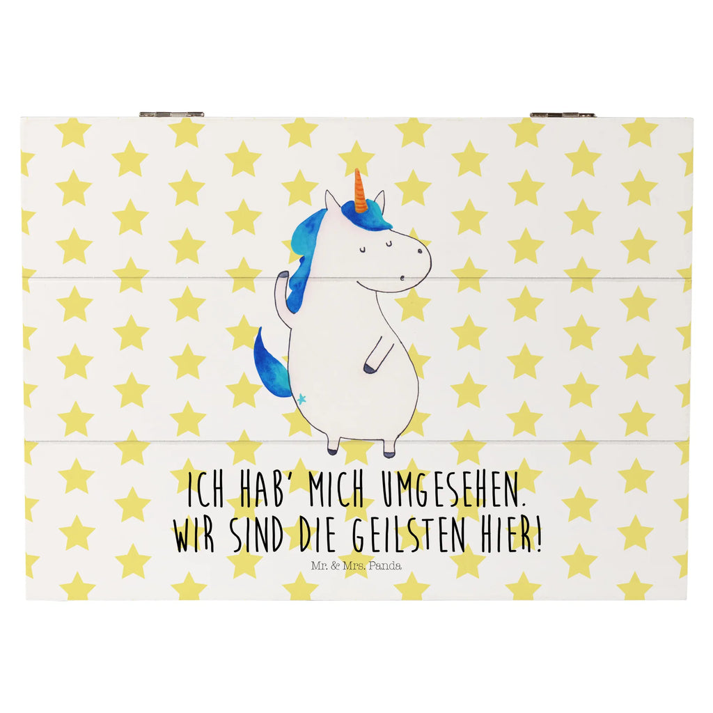 Holzkiste Einhorn Mann Holzkiste, Kiste, Schatzkiste, Truhe, Schatulle, XXL, Erinnerungsbox, Erinnerungskiste, Dekokiste, Aufbewahrungsbox, Geschenkbox, Geschenkdose, Einhorn, Einhörner, Einhorn Deko, Pegasus, Unicorn, cool, Mann, Freundin, Familie, bester Freund, BFF, Party, hübsch, beste