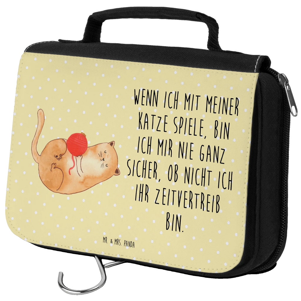 Kulturbeutel Katze Wolle Kulturbeutel, Zum Aufhängen, Waschtasche, Kosmetiktasche, Damen, Herren, Aufbewahrungstasche, Schminktasche, Kosmetikbeutel, Organizer, Kulturtasche, Schminkutensil, Katze, Katzenmotiv, Katzenfan, Katzendeko, Katzenfreund, Katzenliebhaber, Katzenprodukte, Katzenartikel, Katzenaccessoires, Katzensouvenirs, Katzenliebhaberprodukte, Katzenmotive, Katzen, Kater, Mietze, Cat, Cats, Katzenhalter, Katzenbesitzerin, Haustier, Wollknäuel, Wolle, Spielen, Spiel, verspielt