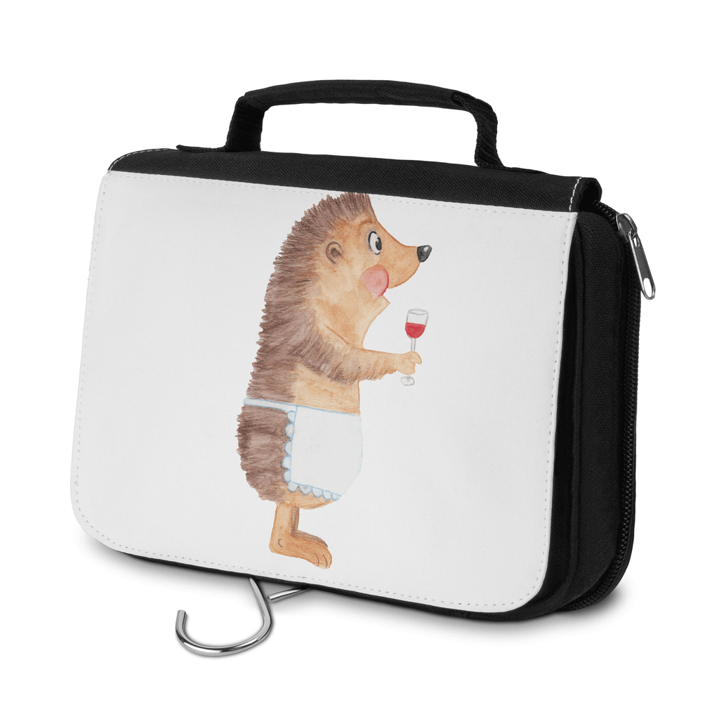 Kulturbeutel Igel Wein Kulturbeutel, Zum Aufhängen, Waschtasche, Kosmetiktasche, Damen, Herren, Aufbewahrungstasche, Schminktasche, Kosmetikbeutel, Organizer, Kulturtasche, Schminkutensil, Tiermotive, Gute Laune, lustige Sprüche, Tiere, Wein Spruch, Igel, Geschenk Weintrinker, Geschenk Weinliebhaber, Wein Deko, Weinglas, Rotwein, Weißwein, Wein trinken