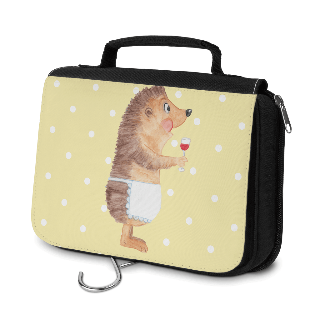 Kulturbeutel Igel Wein Kulturbeutel, Zum Aufhängen, Waschtasche, Kosmetiktasche, Damen, Herren, Aufbewahrungstasche, Schminktasche, Kosmetikbeutel, Organizer, Kulturtasche, Schminkutensil, Tiermotive, Gute Laune, lustige Sprüche, Tiere, Wein Spruch, Igel, Geschenk Weintrinker, Geschenk Weinliebhaber, Wein Deko, Weinglas, Rotwein, Weißwein, Wein trinken