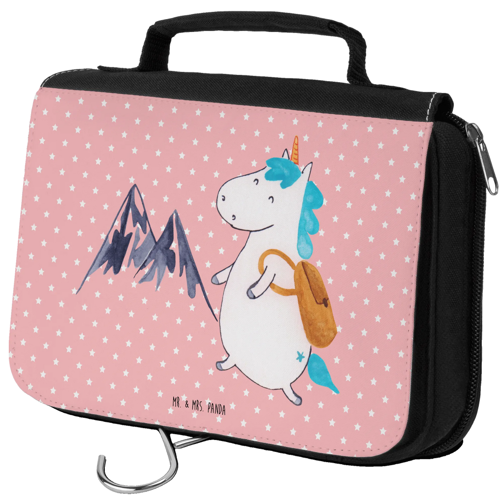 Kulturbeutel Einhorn Bergsteiger Kulturbeutel, Zum Aufhängen, Waschtasche, Kosmetiktasche, Damen, Herren, Aufbewahrungstasche, Schminktasche, Kosmetikbeutel, Organizer, Kulturtasche, Schminkutensil, Einhorn, Einhörner, Einhorn Deko, Pegasus, Unicorn, Bergsteiger, Abenteuer, Berge, Abenteurer, Weltenbummler, Weltreise, Reisen, Urlaub, Entdecker