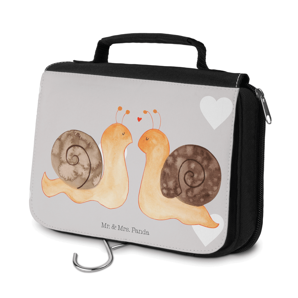 Kulturbeutel Schnecken Liebe Kulturbeutel, Zum Aufhängen, Waschtasche, Kosmetiktasche, Damen, Herren, Aufbewahrungstasche, Schminktasche, Kosmetikbeutel, Organizer, Kulturtasche, Schminkutensil, Liebe, Partner, Freund, Freundin, Ehemann, Ehefrau, Heiraten, Verlobung, Heiratsantrag, Liebesgeschenk, Jahrestag, Hocheitstag