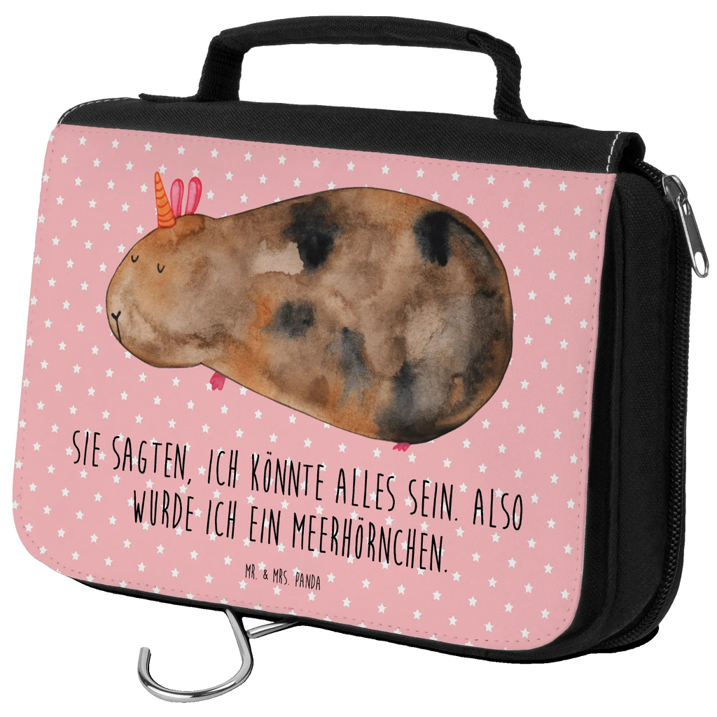 Kulturbeutel Einhorn Meerschweinchen Kulturbeutel, Zum Aufhängen, Waschtasche, Kosmetiktasche, Damen, Herren, Aufbewahrungstasche, Schminktasche, Kosmetikbeutel, Organizer, Kulturtasche, Schminkutensil, Einhorn, Einhörner, Einhorn Deko, Unicorn, Meerhörnchen, Meericorn, Meerschwein, Meerschweinchen