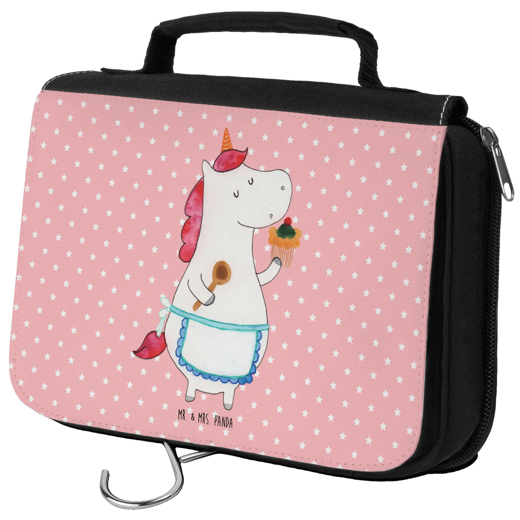 Kulturbeutel Einhorn Küche Kulturbeutel, Zum Aufhängen, Waschtasche, Kosmetiktasche, Damen, Herren, Aufbewahrungstasche, Schminktasche, Kosmetikbeutel, Organizer, Kulturtasche, Schminkutensil, Einhorn, Einhörner, Einhorn Deko, Pegasus, Unicorn, backen, Muffin, Motivation, Träumer, träumen, Bäckerin, Hobbykoch, Koch, Torte, Kuchen