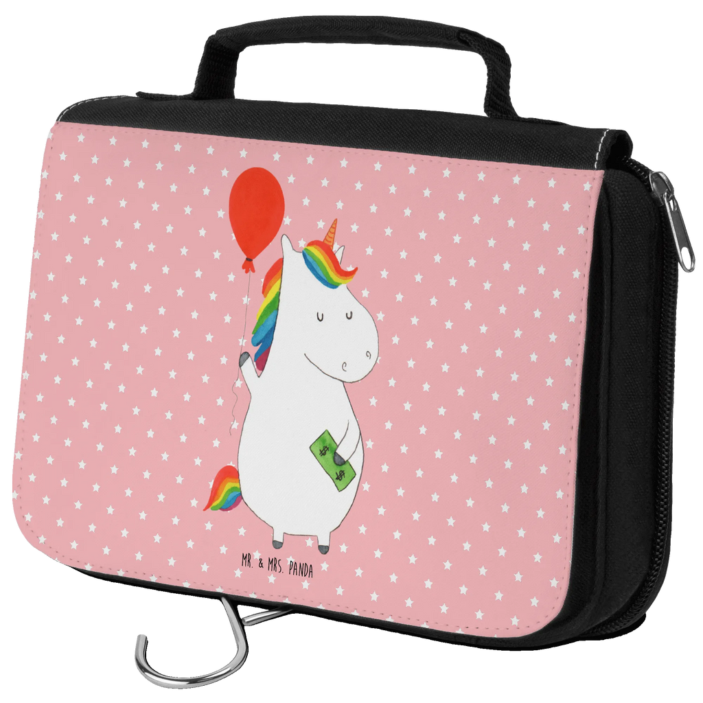 Kulturbeutel Einhorn Luftballon Kulturbeutel, Zum Aufhängen, Waschtasche, Kosmetiktasche, Damen, Herren, Aufbewahrungstasche, Schminktasche, Kosmetikbeutel, Organizer, Kulturtasche, Schminkutensil, Einhorn, Einhörner, Einhorn Deko, Pegasus, Unicorn, Luftballon, Geld, Lebenslust, Freude, Geschenk, Freundin