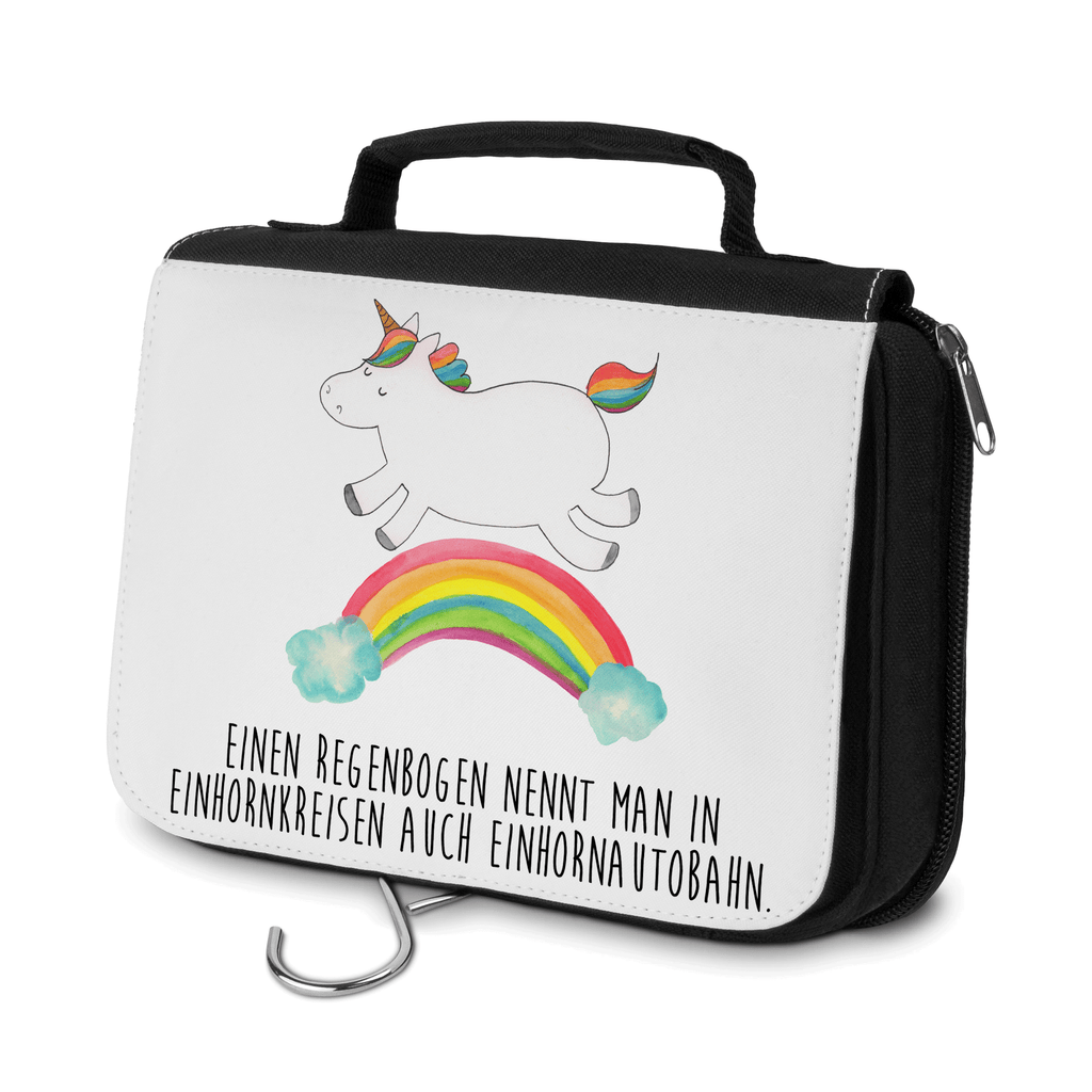 Kulturbeutel Einhorn Regenbogen Kulturbeutel, Zum Aufhängen, Waschtasche, Kosmetiktasche, Damen, Herren, Aufbewahrungstasche, Schminktasche, Kosmetikbeutel, Organizer, Kulturtasche, Schminkutensil, Einhorn, Einhörner, Einhorn Deko, Pegasus, Unicorn, Regenbogen, Glitzer, Einhornpower, Erwachsenwerden, Einhornautobahn