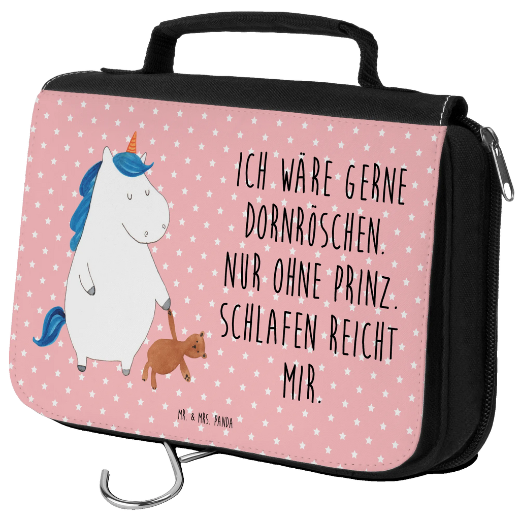 Kulturbeutel Einhorn Teddy Kulturbeutel, Zum Aufhängen, Waschtasche, Kosmetiktasche, Damen, Herren, Aufbewahrungstasche, Schminktasche, Kosmetikbeutel, Organizer, Kulturtasche, Schminkutensil, Einhorn, Einhörner, Einhorn Deko, Unicorn, schlafen, gute Nacht, Single, Bett, Träumen, Freundin, Singleleben