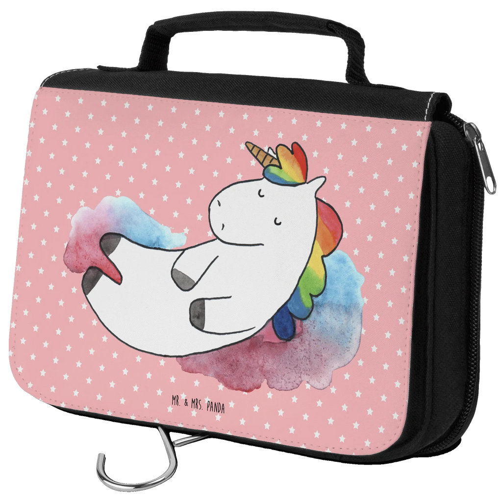 Kulturbeutel Einhorn Wolke 7 Kulturbeutel, Zum Aufhängen, Waschtasche, Kosmetiktasche, Damen, Herren, Aufbewahrungstasche, Schminktasche, Kosmetikbeutel, Organizer, Kulturtasche, Schminkutensil, Einhorn, Einhörner, Einhorn Deko, Pegasus, Unicorn, verliebt, Menschen, witzig, lustig, Geschenk, Glaube, Realität, Lächeln