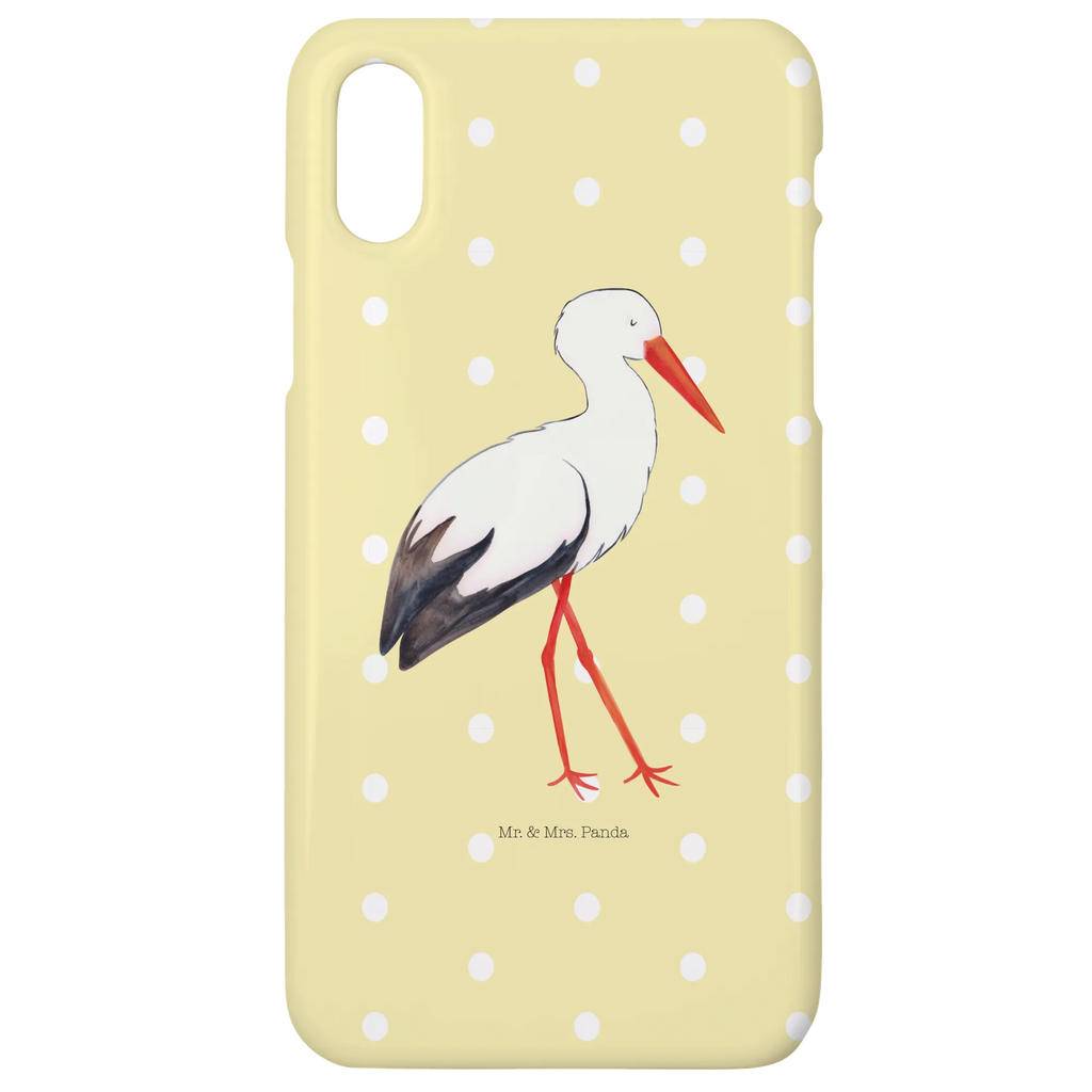 Handyhülle Storch Handyhülle, Handycover, Cover, Handy, Hülle, Iphone 10, Iphone X, Tiermotive, Gute Laune, lustige Sprüche, Tiere, Storch, Störche, Schwangerschaft, Geburt, Mutter, Mütter, Mutter werden, Schwanger, Babybauch, Baby