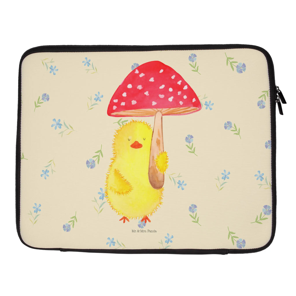 Notebook Tasche Küken Fliegenpilz Notebook Tasche, Laptop, Computertasche, Tasche, Notebook-Tasche, Notebook-Reisehülle, Notebook Schutz, Ostern, Osterhase, Ostergeschenke, Osternest, Osterdeko, Geschenke zu Ostern, Ostern Geschenk, Ostergeschenke Kinder, Ostern Kinder, Küken, Fliegenpilz, Glückspilz, Frohe Ostern, Ostergrüße