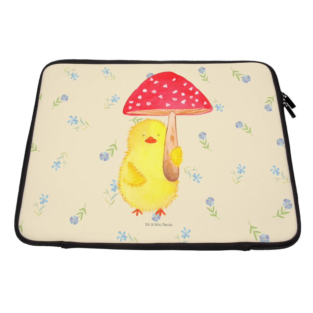 Notebook Tasche Küken Fliegenpilz Notebook Tasche, Laptop, Computertasche, Tasche, Notebook-Tasche, Notebook-Reisehülle, Notebook Schutz, Ostern, Osterhase, Ostergeschenke, Osternest, Osterdeko, Geschenke zu Ostern, Ostern Geschenk, Ostergeschenke Kinder, Ostern Kinder, Küken, Fliegenpilz, Glückspilz, Frohe Ostern, Ostergrüße