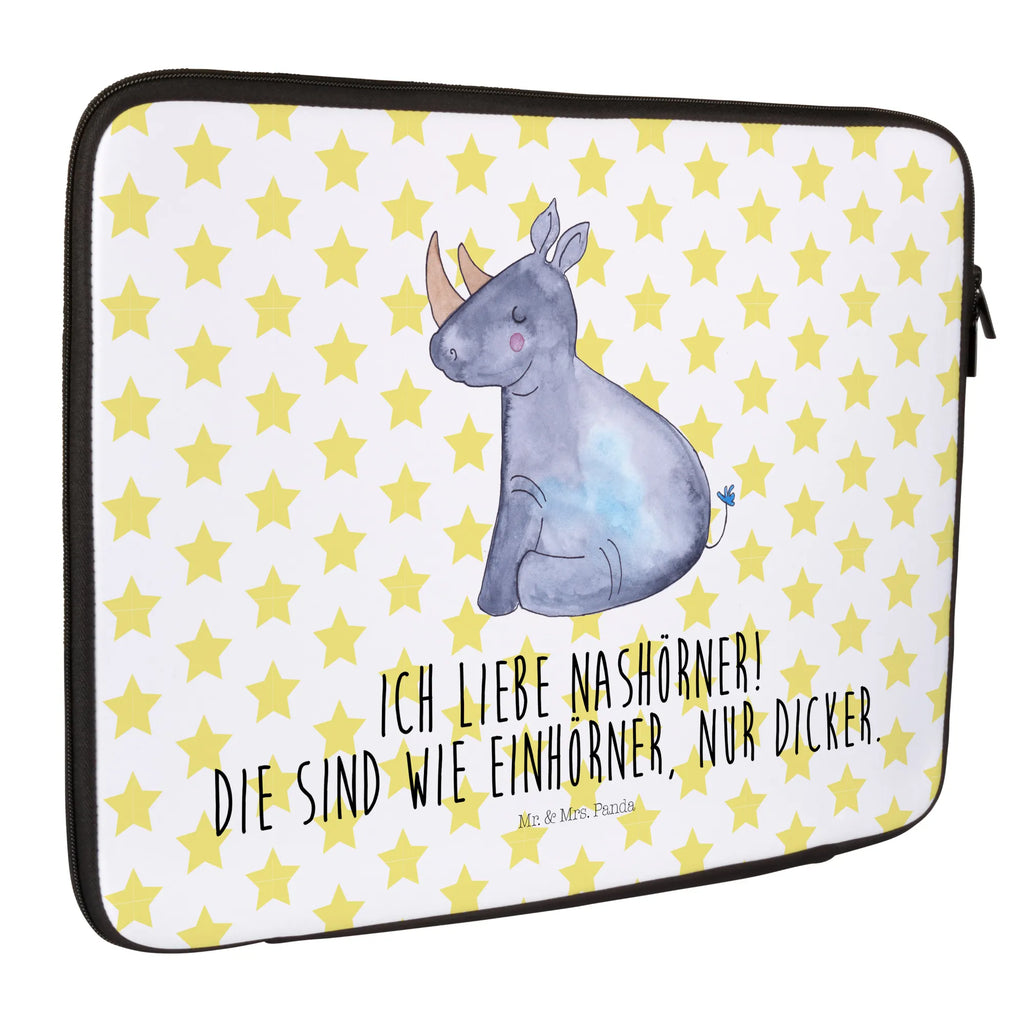 Notebook Tasche Einhorn Nashorn Notebook Tasche, Laptop, Computertasche, Tasche, Notebook-Tasche, Notebook-Reisehülle, Notebook Schutz, Einhorn, Einhörner, Einhorn Deko, Pegasus, Unicorn, Regenbogen, witzig, lustig, Zoo, Glitzer, Einhornpower, Erwachsenwerden, Nashorn, Nashörner