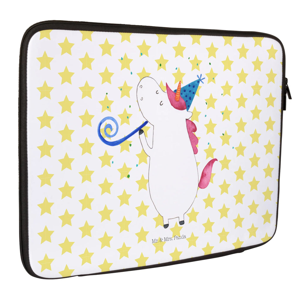 Notebook Tasche Einhorn Party Notebook Tasche, Laptop, Computertasche, Tasche, Notebook-Tasche, Notebook-Reisehülle, Notebook Schutz, Einhorn, Einhörner, Einhorn Deko, Pegasus, Unicorn, Glitzer, Konfetti, Party, Geburtstag, Feier, Fest, Alkohol, Disco, Club