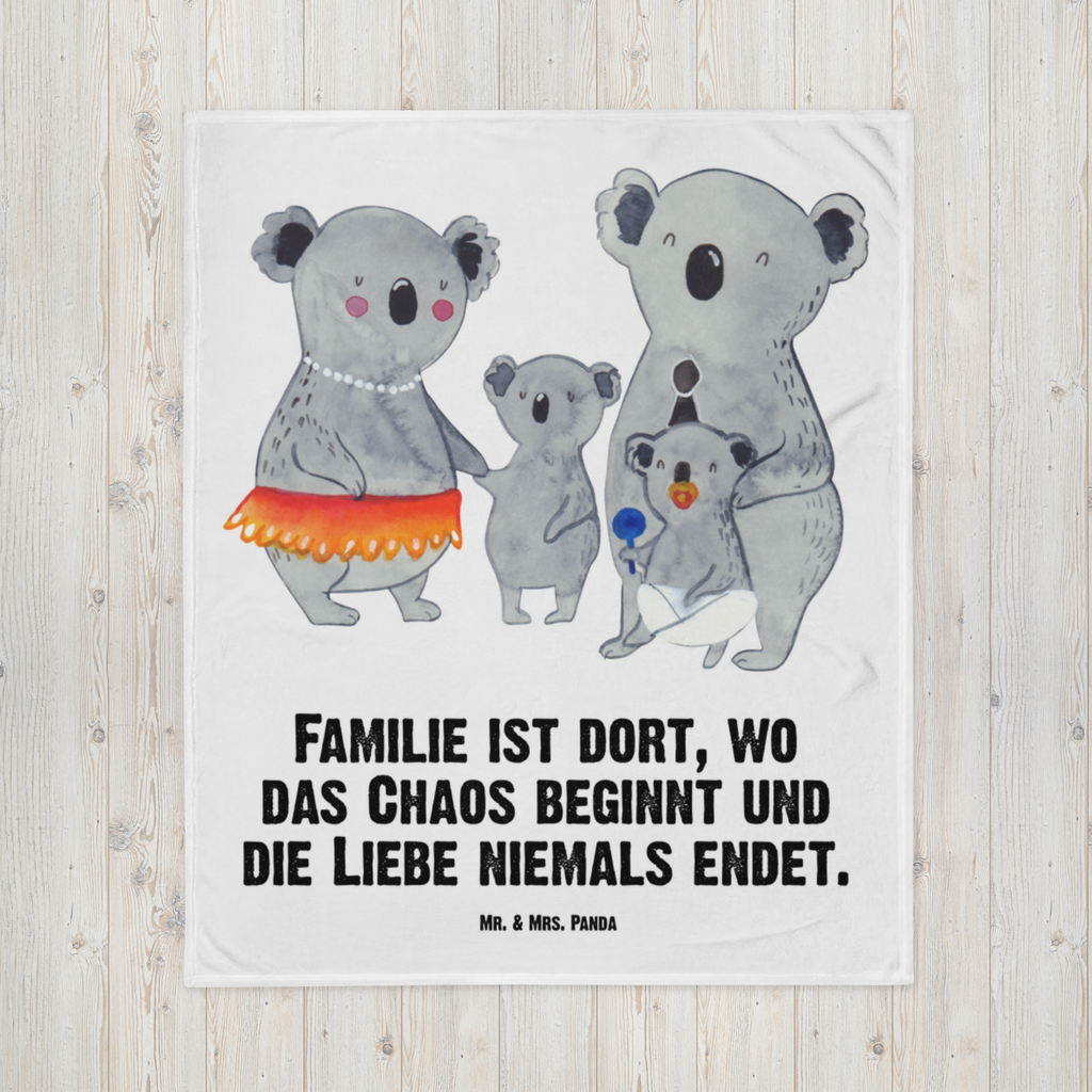 Kuscheldecke Koala Familie Decke, Wohndecke, Tagesdecke, Wolldecke, Sofadecke, Familie, Vatertag, Muttertag, Bruder, Schwester, Mama, Papa, Oma, Opa, Koala, Koalas, Family, Kinder, Geschwister, Familienleben