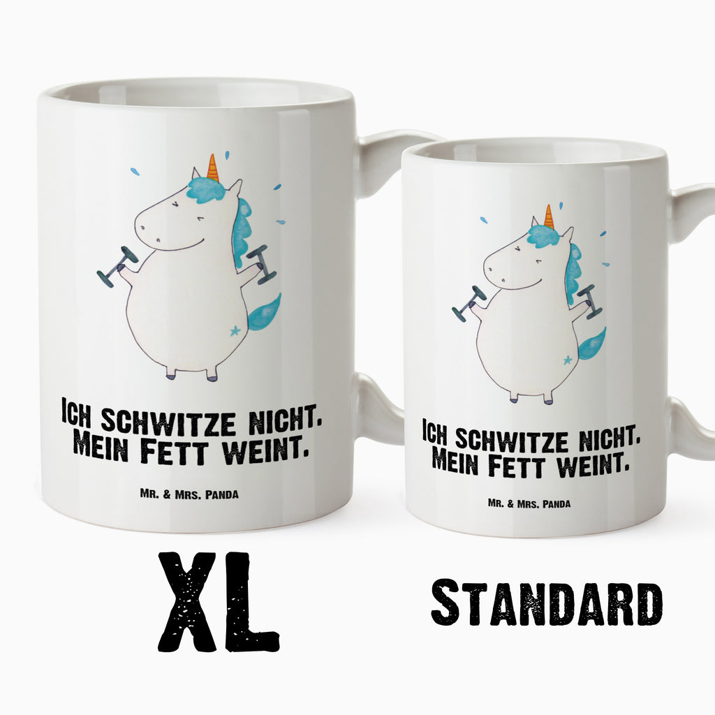 XL Tasse Einhorn Fitness XL Tasse, Große Tasse, Grosse Kaffeetasse, XL Becher, XL Teetasse, spülmaschinenfest, Jumbo Tasse, Groß, Einhorn, Einhörner, Einhorn Deko, Pegasus, Unicorn, Gym, Fitness, Fitnessstudio, Diät, Abnehmen, Sport, Pumpen, Geräte, Sixpack