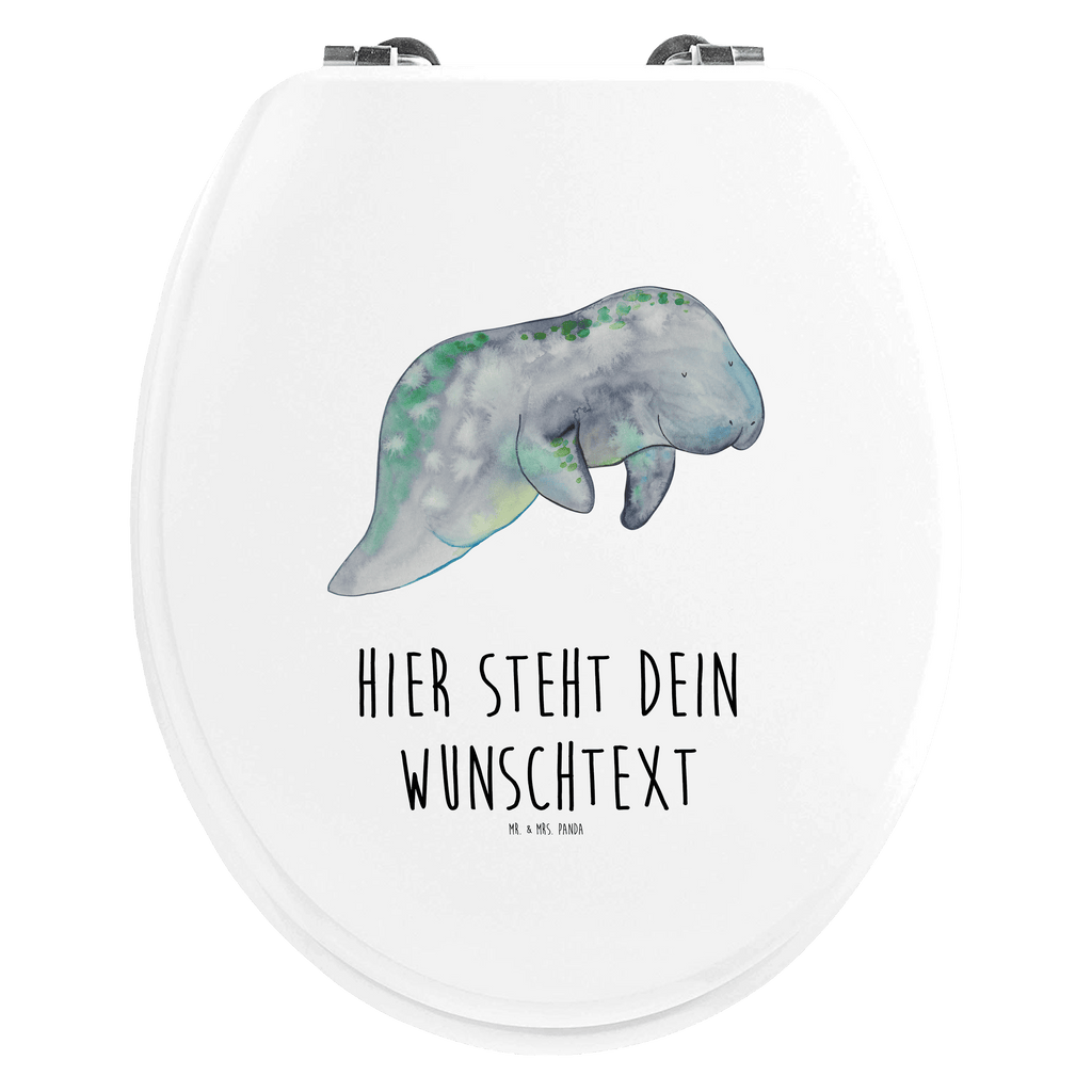 Personalisierter WC Sitz Motiv Seekuh chillt Personalisierte Klobrille, Personalisierter Klodeckel, Personalisierter Toilettendeckel, Personalisierter WC-Sitz, Toilettendeckel mit Namen, WC Sitz mit Namen, Meerestiere, Meer, Urlaub, Seekuh, Seekühe, Diät, Abnehmen, Zucker, Diätwahn, Essen, Süßigkeiten