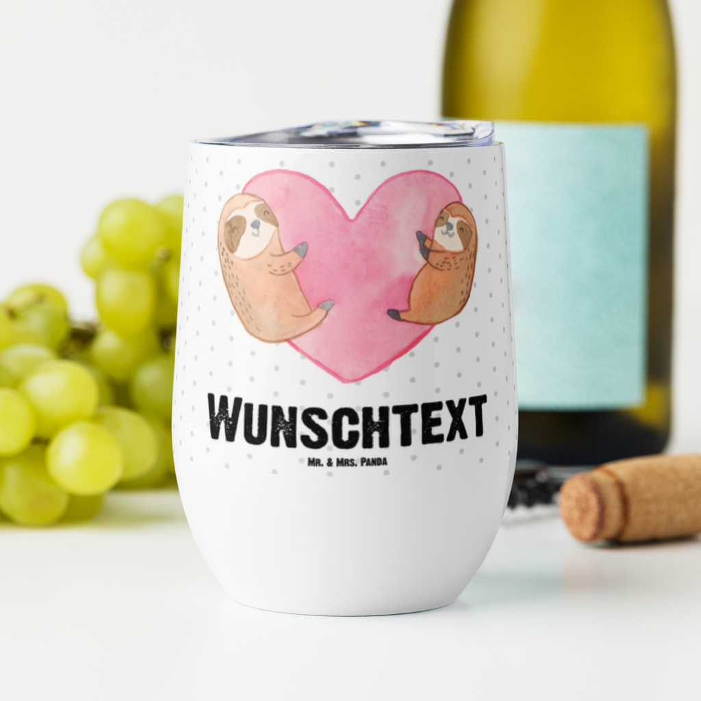 Personalisierter Weinbecher Faultiere Herz Personalisierter Weinbecher, Personalisierter Glühwein Becher, Heißgetränke, Personalisierter Trinkbecher, Personalisierter Weinkelch, Personalisiertes Weingläser, hochwertiger Weinbecher, Weinbecher Reisen, Weinbecher unterwegs, Personalisertes Sommerglas, mit Namen, Wunschtext, Personalisierung, selbst bedrucken, Personalisiertes Weinglas, Liebe, Partner, Freund, Freundin, Ehemann, Ehefrau, Heiraten, Verlobung, Heiratsantrag, Liebesgeschenk, Jahrestag, Hocheitstag, Valentinstag, Geschenk für Frauen, Hochzeitstag, Mitbringsel, Geschenk für Freundin, Geschenk für Partner, Liebesbeweis, für Männer, für Ehemann