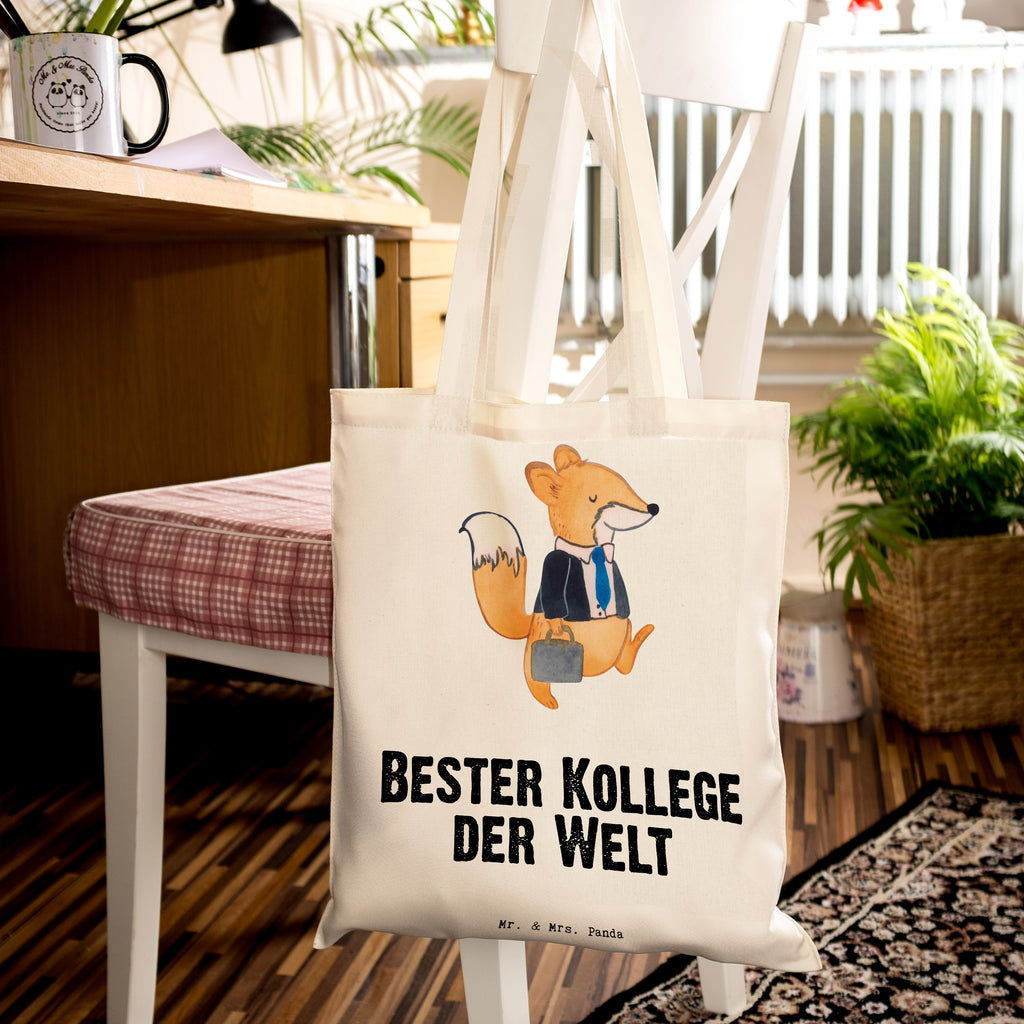 Tragetasche Fuchs Bester Kollege der Welt Beuteltasche, Beutel, Einkaufstasche, Jutebeutel, Stoffbeutel, Tasche, Shopper, Umhängetasche, Strandtasche, Schultertasche, Stofftasche, Tragetasche, Badetasche, Jutetasche, Einkaufstüte, Laptoptasche, für, Dankeschön, Geschenk, Schenken, Geburtstag, Geburtstagsgeschenk, Geschenkidee, Danke, Bedanken, Mitbringsel, Freude machen, Geschenktipp, Arbeitskollege, Kollege, Büro, Abschiedsgeschenk, Ruhestand, Arbeit, Mitarbeiter, Berufsgenosse, Beruf