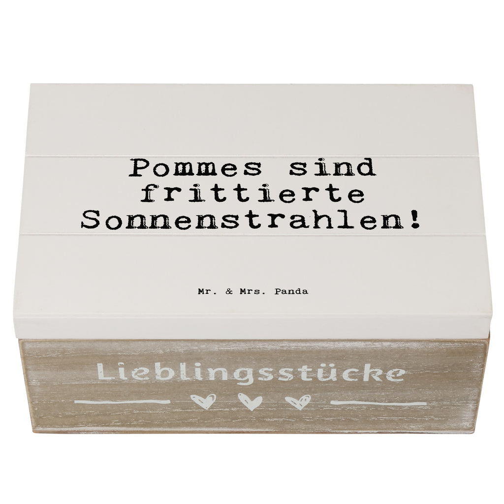 Holzkiste Sprüche und Zitate Pommes sind frittierte Sonnenstrahlen! Holzkiste, Kiste, Schatzkiste, Truhe, Schatulle, XXL, Erinnerungsbox, Erinnerungskiste, Dekokiste, Aufbewahrungsbox, Geschenkbox, Geschenkdose, Spruch, Sprüche, lustige Sprüche, Weisheiten, Zitate, Spruch Geschenke, Spruch Sprüche Weisheiten Zitate Lustig Weisheit Worte