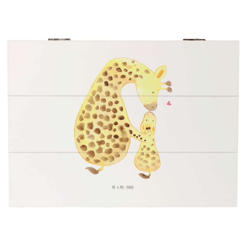 Holzkiste Giraffe mit Kind Holzkiste, Kiste, Schatzkiste, Truhe, Schatulle, XXL, Erinnerungsbox, Erinnerungskiste, Dekokiste, Aufbewahrungsbox, Geschenkbox, Geschenkdose, Afrika, Wildtiere, Giraffe, Kind, Mutter, Mama, Tochter, Sohn, Lieblingsmensch