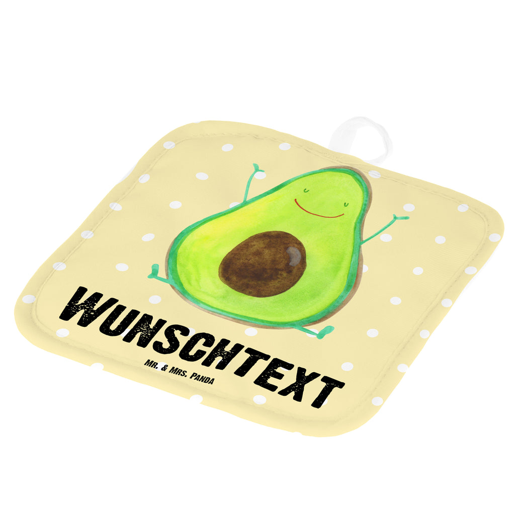 Personalisierte Topflappen Avocado Happy Topflappen personalisiert, Personalisierte Topfuntersetzer, Personalisierter Ofenhandschuh, Topflappen Set personalisiert, Topflappen mit Namen, Namensaufdruck, Avocado, Veggie, Vegan, Gesund, Chaos