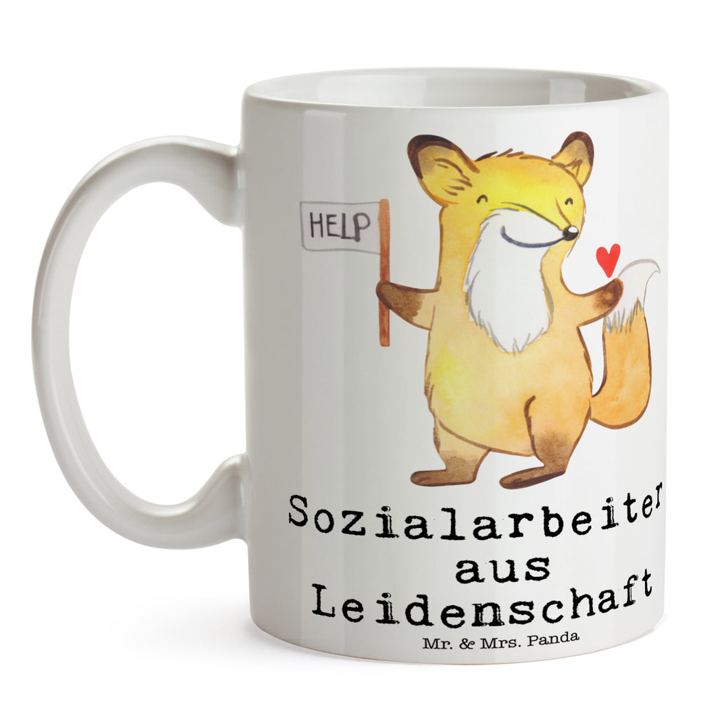 Tasse Sozialarbeiter aus Leidenschaft Tasse, Kaffeetasse, Teetasse, Becher, Kaffeebecher, Teebecher, Keramiktasse, Porzellantasse, Büro Tasse, Geschenk Tasse, Tasse Sprüche, Tasse Motive, Kaffeetassen, Tasse bedrucken, Designer Tasse, Cappuccino Tassen, Schöne Teetassen, Beruf, Ausbildung, Jubiläum, Abschied, Rente, Kollege, Kollegin, Geschenk, Schenken, Arbeitskollege, Mitarbeiter, Firma, Danke, Dankeschön