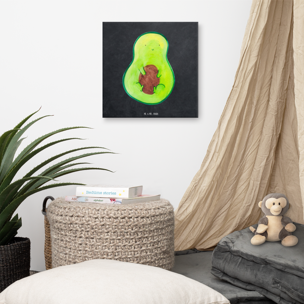 Leinwand Bild Avocado Kern Leinwand, Bild, Kunstdruck, Wanddeko, Dekoration, Avocado, Veggie, Vegan, Gesund, Avokado, Avocadokern, Kern, Pflanze, Spruch Leben