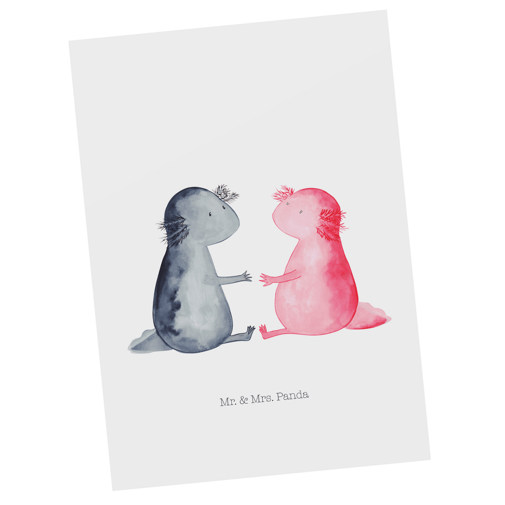 Postkarte Axolotl Liebe Postkarte, Karte, Geschenkkarte, Grußkarte, Einladung, Ansichtskarte, Geburtstagskarte, Einladungskarte, Dankeskarte, Ansichtskarten, Einladung Geburtstag, Einladungskarten Geburtstag, Axolotl, Molch, Axolot, Schwanzlurch, Lurch, Lurche, Liebe, große Liebe, Liebesbeweis, Freund, Verlobter, Ehemann, Jahrestag, Valentinstag