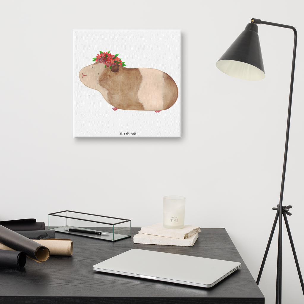 Leinwand Bild Meerschweinchen weise Leinwand, Bild, Kunstdruck, Wanddeko, Dekoration, Tiermotive, Gute Laune, lustige Sprüche, Tiere, Meerschweinchen, Meerie, Meeries, Wunder, Blumenkind, Realität, Spruch, Weisheit, Motivation, Wunderland