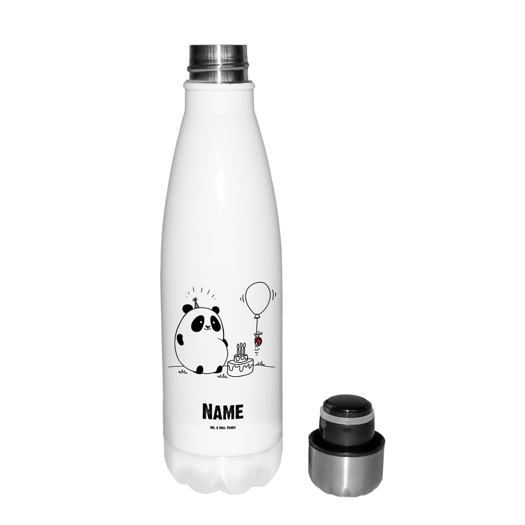 Personalisierte Thermosflasche Easy & Peasy Happy Birthday Personalisierte Isolierflasche, Personalisierte Thermoflasche, Personalisierte Trinkflasche, Trinkflasche Mit Namen, Wunschname, Bedrucken, Namensflasche