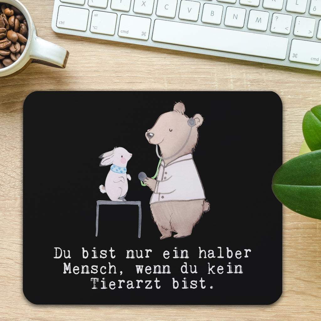 Mauspad Tierarzt mit Herz Mousepad, Computer zubehör, Büroausstattung, PC Zubehör, Arbeitszimmer, Mauspad, Einzigartiges Mauspad, Designer Mauspad, Mausunterlage, Mauspad Büro, Beruf, Ausbildung, Jubiläum, Abschied, Rente, Kollege, Kollegin, Geschenk, Schenken, Arbeitskollege, Mitarbeiter, Firma, Danke, Dankeschön