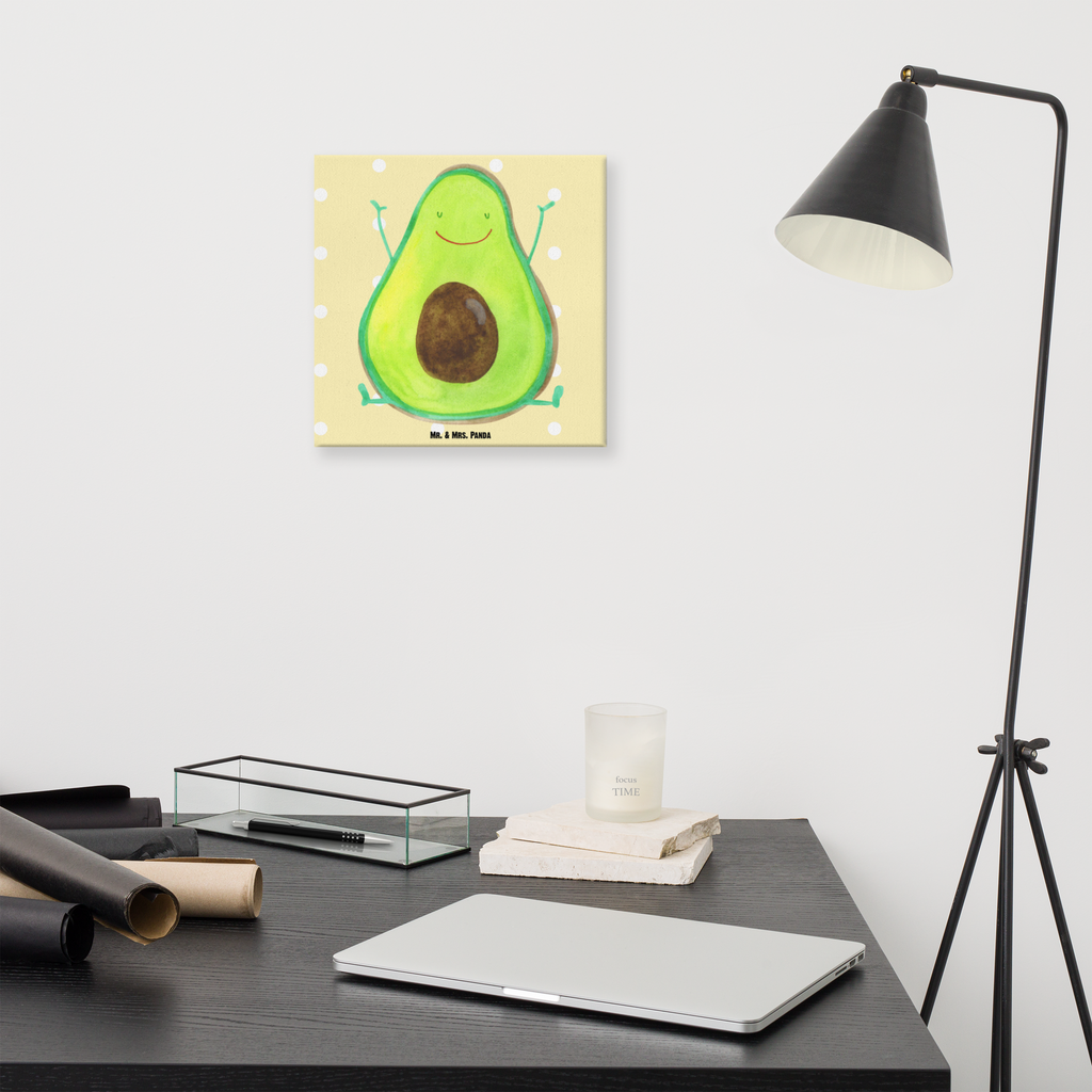 Leinwand Bild Avocado Happy Leinwand, Bild, Kunstdruck, Wanddeko, Dekoration, Avocado, Veggie, Vegan, Gesund, Chaos